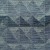 Zwaar geweven chenille stof in blauw met een trendy Bohemian ingeweven patroon.