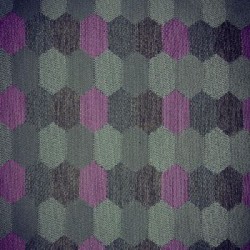 Spinner Purple: platgeweven meubelstof, ideaal voor boot- en caravankussens.