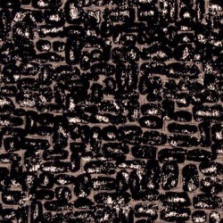 Moda meubelstof met sterk, fluweelachtig patroon en metallic glans, geschikt voor intensief gebruik
