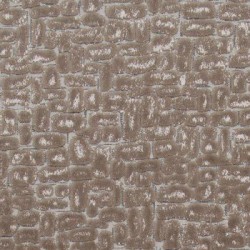 Moda meubelstof met sterk, fluweelachtig patroon en metallic glans, geschikt voor intensief gebruik